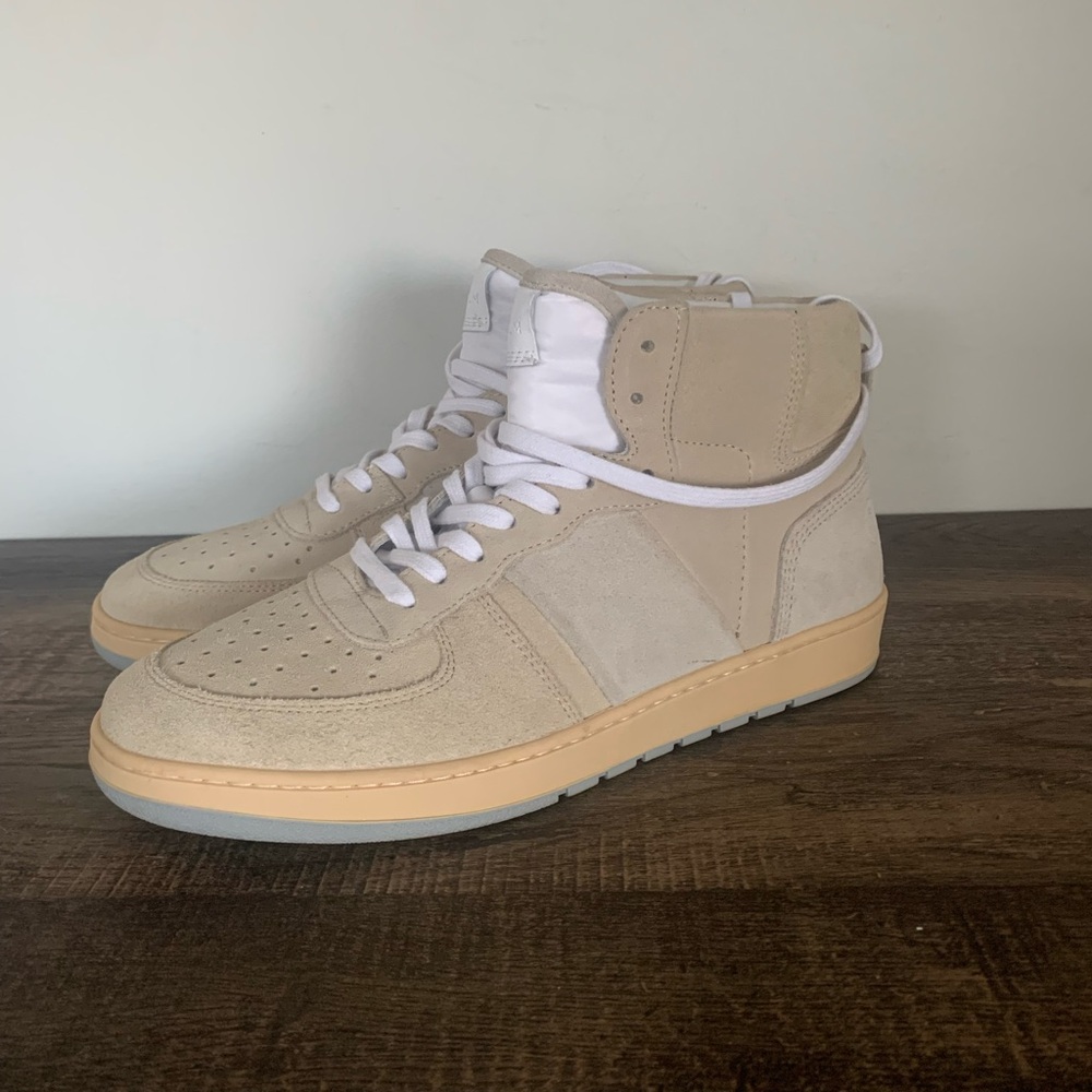 COLLEGIUM Pillar Destroyer High Top Sneaker
SIZE 39 US 9 Women's Sand Suede